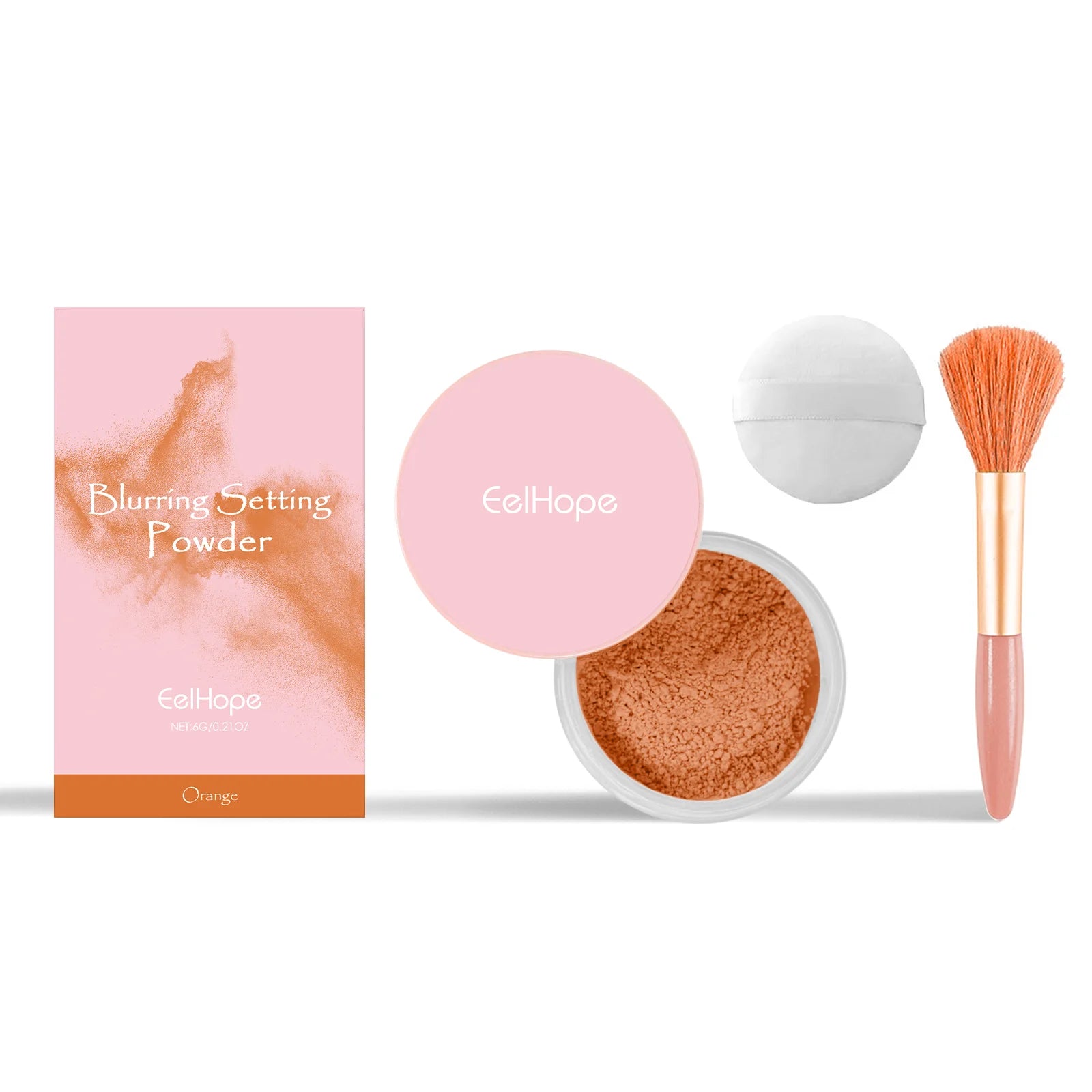 Blurring Setting Powder Natural Soft Matte Oil Control Waterproof Face Coverage Concealer Lasting Fixation Makeup Loose Powder