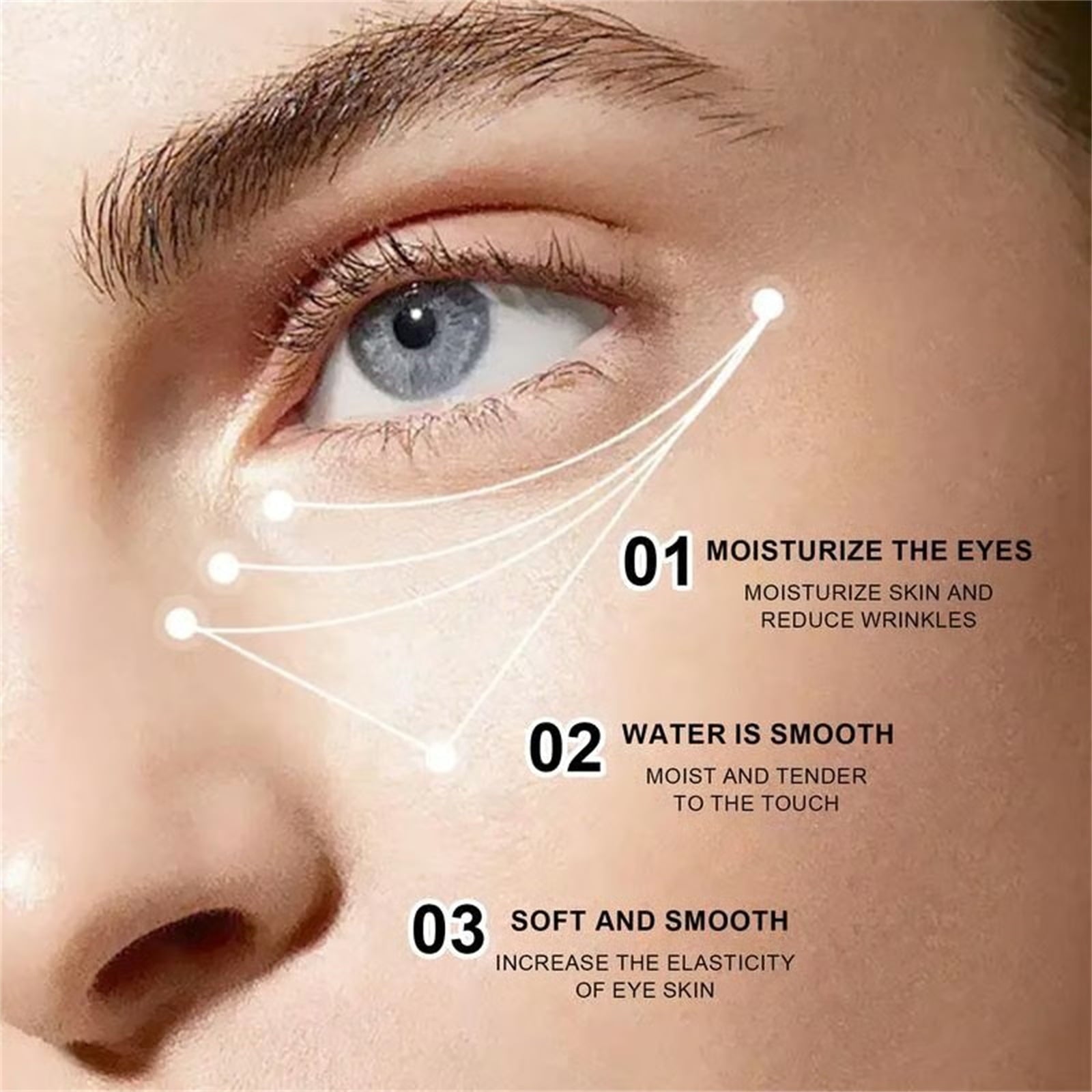 Ycz Neck-Eye Care Tightening & Revitalizing Set, Anti-Aging Neck and Eye Cream, Smooth Fine Lines, Skin Moisturizer, Deep Hydration Skincare