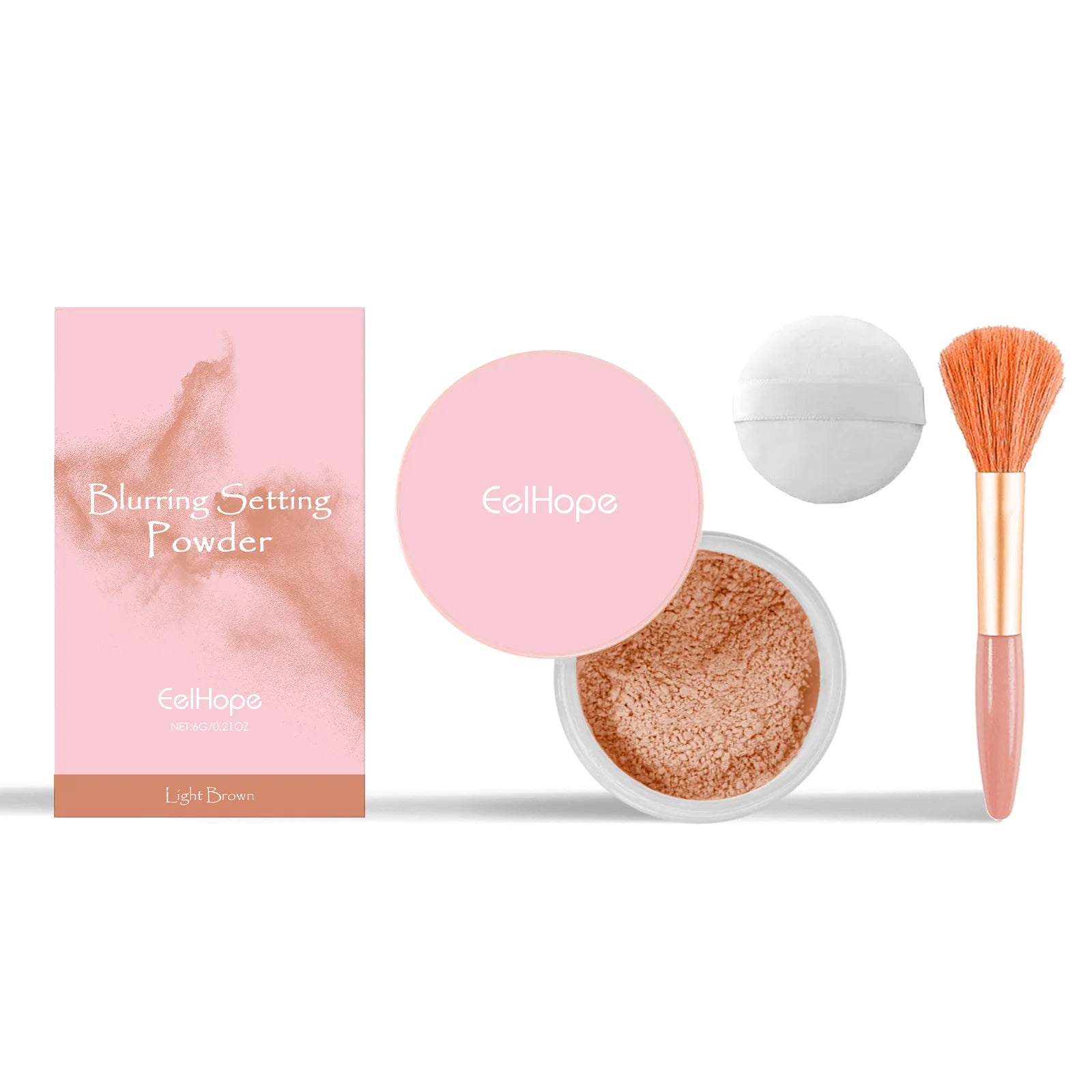 Blurring Setting Powder Natural Soft Matte Oil Control Waterproof Face Coverage Concealer Lasting Fixation Makeup Loose Powder