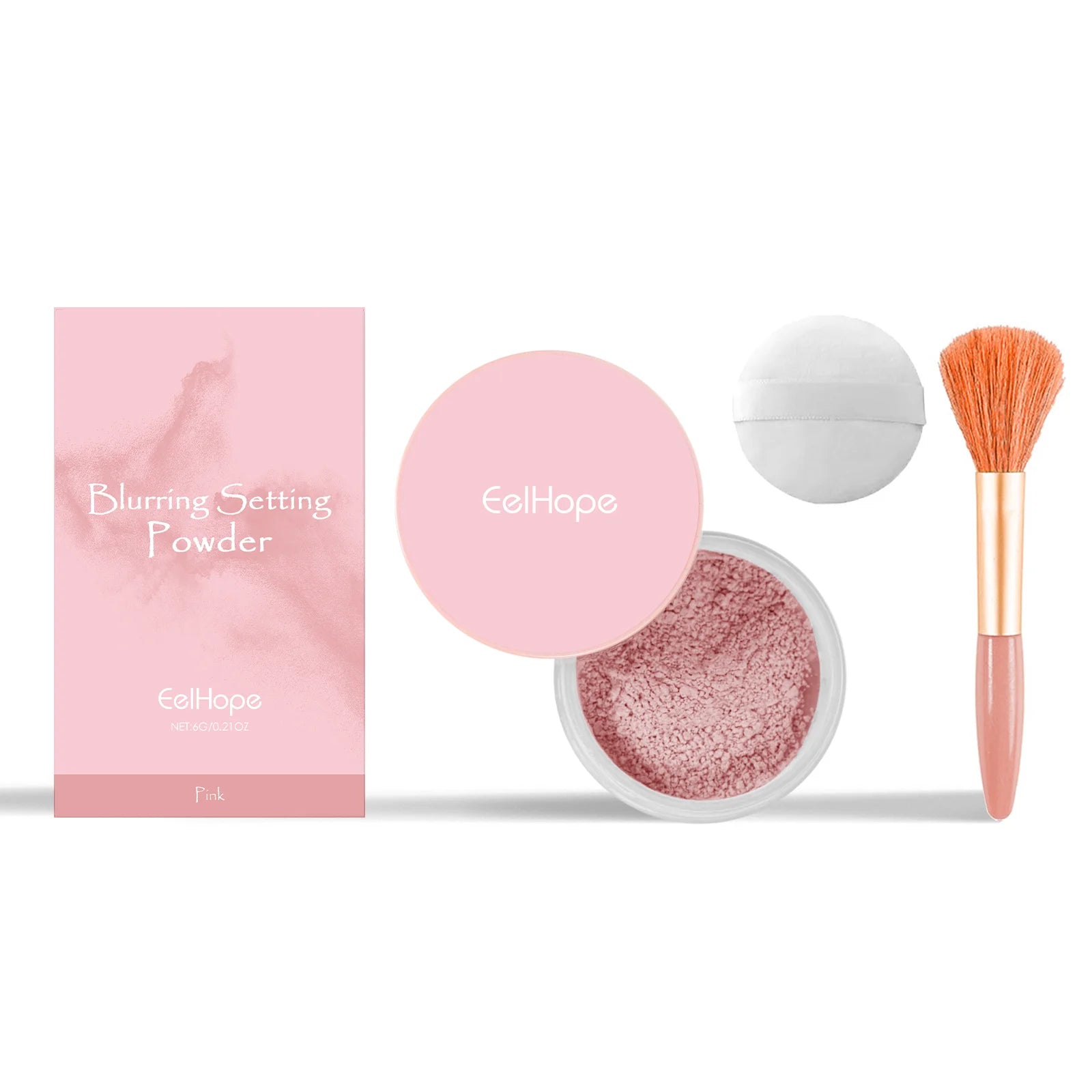 Blurring Setting Powder Natural Soft Matte Oil Control Waterproof Face Coverage Concealer Lasting Fixation Makeup Loose Powder