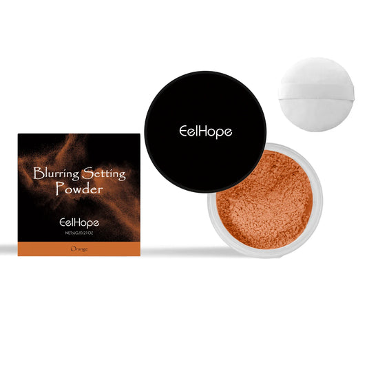Blurring Setting Powder Natural Soft Matte Oil Control Waterproof Face Coverage Concealer Lasting Fixation Makeup Loose Powder