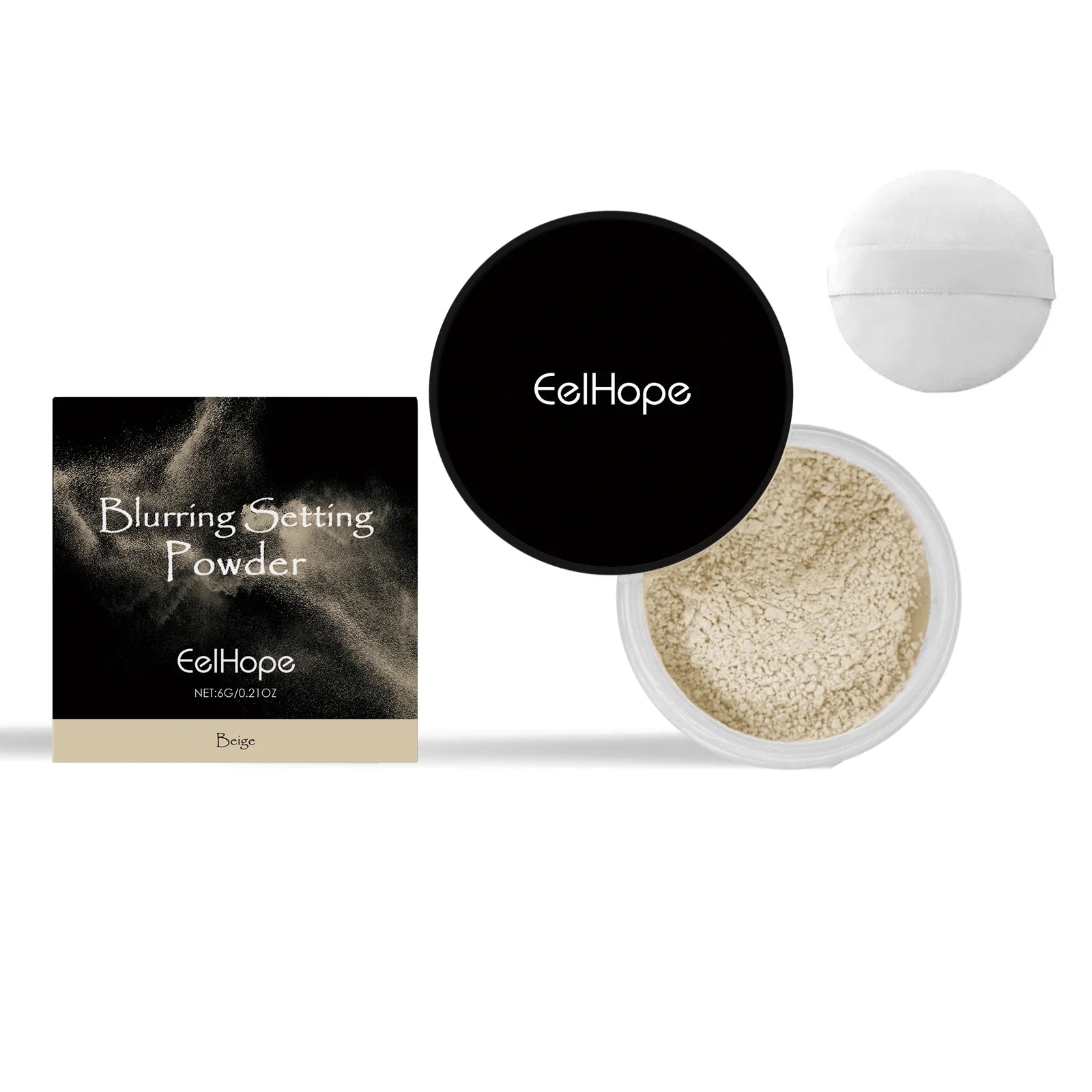 Blurring Setting Powder Natural Soft Matte Oil Control Waterproof Face Coverage Concealer Lasting Fixation Makeup Loose Powder