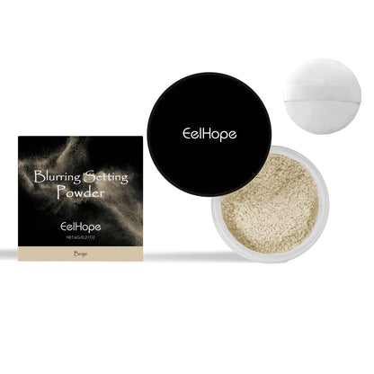 Blurring Setting Powder Natural Soft Matte Oil Control Waterproof Face Coverage Concealer Lasting Fixation Makeup Loose Powder