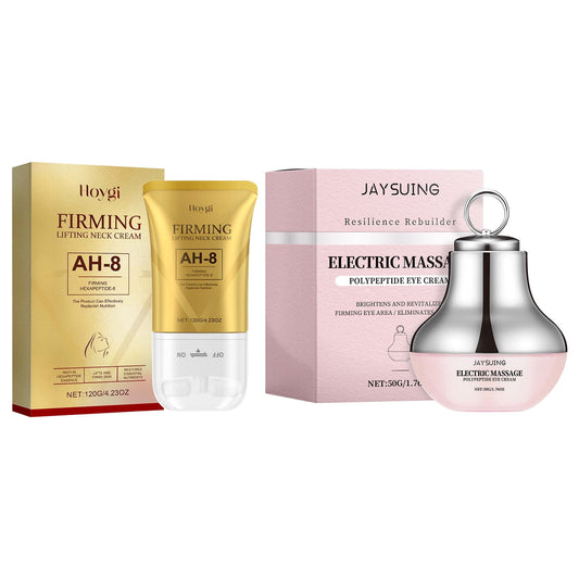 Ycz Neck-Eye Care Tightening & Revitalizing Set, Anti-Aging Neck and Eye Cream, Smooth Fine Lines, Skin Moisturizer, Deep Hydration Skincare